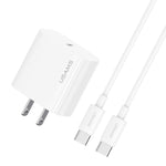 Set caricabatterie rapido USAMS 20W USB-C e 8 Pin