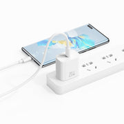 Set caricabatterie a ricarica rapida USAMS CC228 da 20 W, USB-C / Type-C to USB-C / Type-C, USB-C / Type-C to 8 Pin