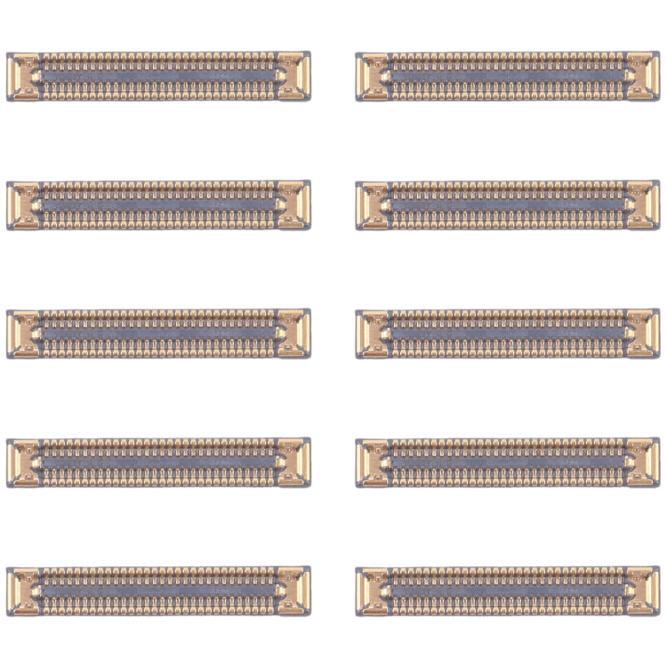 Connettore FPC per display LCD della scheda madre da 10 pezzi, For Samsung Galaxy A33 5G SM-A336B, For Samsung Galaxy A03 SM-A035F, For Samsung Galaxy A13 SM-A135F, For Samsung Galaxy S22 Ultra 5G SM-S908B, For Samsung Galaxy S22+ 5G SM-S906B          ...
