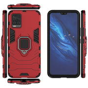 Custodia protettiva anticaduta per PC + TPU con supporto per anello, For Vivo S7 5G, For Xiaomi Mi 10 Lite 5G