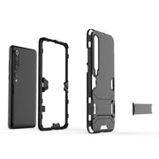 Per Xiaomi Mi 10 Pro 5G PC + Custodia protettiva anticaduta in TPU con supporto invisibile