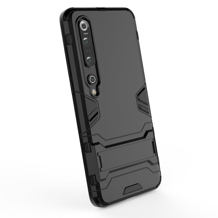 Per Xiaomi Mi 10 Pro 5G PC + Custodia protettiva anticaduta in TPU con supporto invisibile
