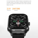 D8 Pro 2.01 pollici 2 in 1 Bluetooth Auricolare Cinturino in acciaio Smart Watch, Supporto NFC con Cover