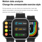 D8 Pro 2.01 pollici 2 in 1 Bluetooth Auricolare Cinturino in acciaio Smart Watch, Supporto NFC con Cover