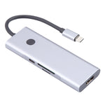 BYL-2410 Stazione di docking multifunzione 9 in 1 da tipo C a USB, BYL-2410
