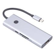 BYL-2410 Stazione di docking multifunzione 9 in 1 da tipo C a USB, BYL-2410