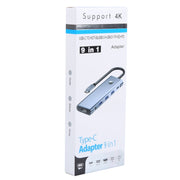 BYL-2410 Stazione di docking multifunzione 9 in 1 da tipo C a USB, BYL-2410