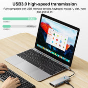 BYL-2410 Stazione di docking multifunzione 9 in 1 da tipo C a USB, BYL-2410