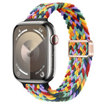 Cinturino per orologio sottile in nylon intrecciato con fibbia magnetica, For Apple Watch SE 2023 40mm