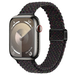 Cinturino per orologio sottile in nylon intrecciato con fibbia magnetica, For Apple Watch SE 2023 40mm
