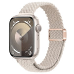 Cinturino per orologio sottile in nylon intrecciato con fibbia magnetica, For Apple Watch SE 2023 40mm