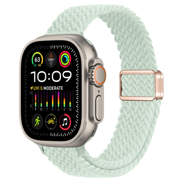 Cinturino per orologio sottile in nylon intrecciato con fibbia magnetica, For Apple Watch Ultra 2 49mm