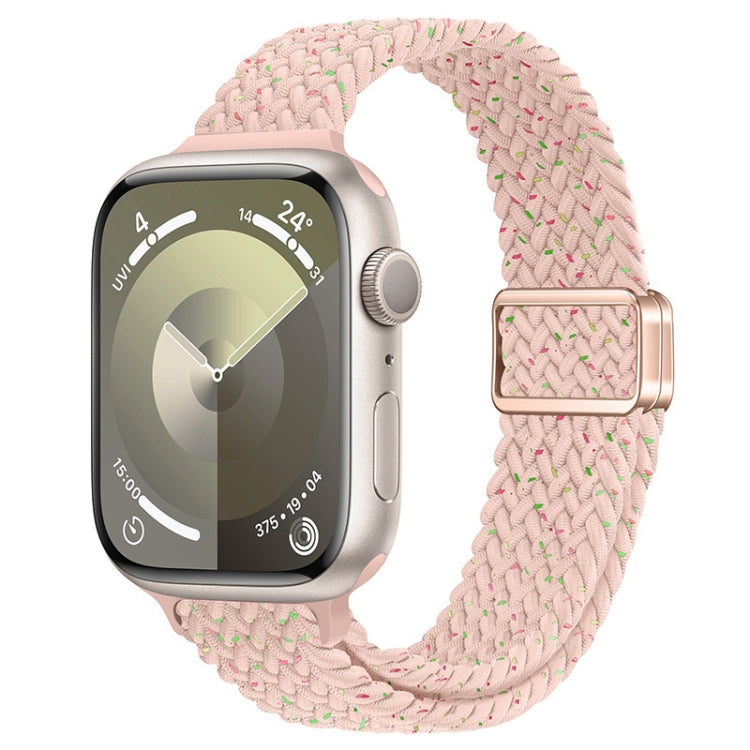Cinturino per orologio sottile in nylon intrecciato con fibbia magnetica, For Apple Watch Series 9 45mm