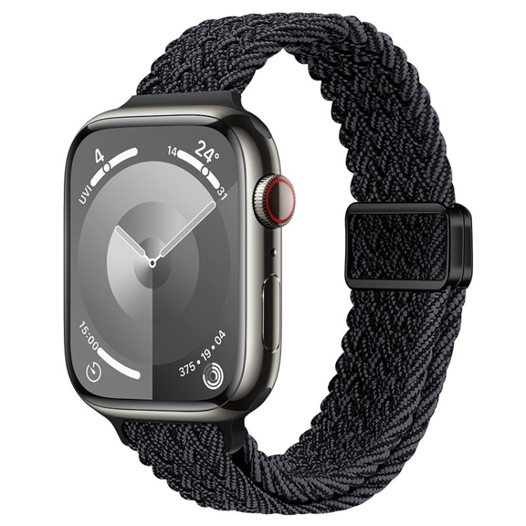 Cinturino per orologio sottile in nylon intrecciato con fibbia magnetica, For Apple Watch Series 9 41mm
