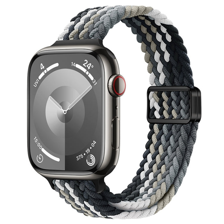 Cinturino per orologio sottile in nylon intrecciato con fibbia magnetica, For Apple Watch Series 9 41mm