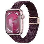 Cinturino per orologio sottile in nylon intrecciato con fibbia magnetica, For Apple Watch Series 9 41mm