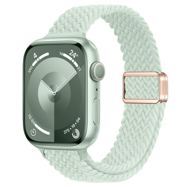 Cinturino per orologio sottile in nylon intrecciato con fibbia magnetica, For Apple Watch SE 2022 40mm
