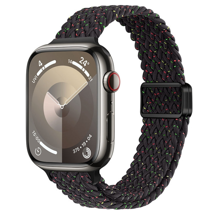 Cinturino per orologio sottile in nylon intrecciato con fibbia magnetica, For Apple Watch SE 2022 40mm