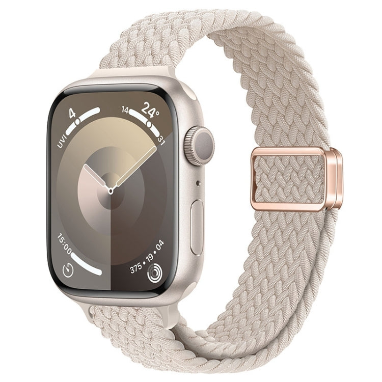 Cinturino per orologio sottile in nylon intrecciato con fibbia magnetica, For Apple Watch Series 6 40mm