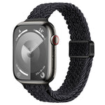 Cinturino per orologio sottile in nylon intrecciato con fibbia magnetica, For Apple Watch Series 5 44mm