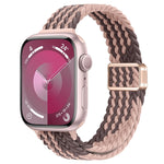 Cinturino per orologio sottile in nylon intrecciato con fibbia magnetica, For Apple Watch Series 5 40mm