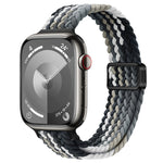 Cinturino per orologio sottile in nylon intrecciato con fibbia magnetica, For Apple Watch Series 4 40mm