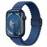 Cinturino per orologio sottile in nylon intrecciato con fibbia magnetica, For Apple Watch Series 3 38mm