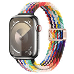 Cinturino per orologio sottile in nylon intrecciato con fibbia magnetica, For Apple Watch Series 3 42mm