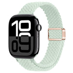 Cinturino per orologio sottile in nylon intrecciato con fibbia magnetica, For Apple Watch Series 10 42mm