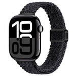 Cinturino per orologio sottile in nylon intrecciato con fibbia magnetica, For Apple Watch Series 10 42mm