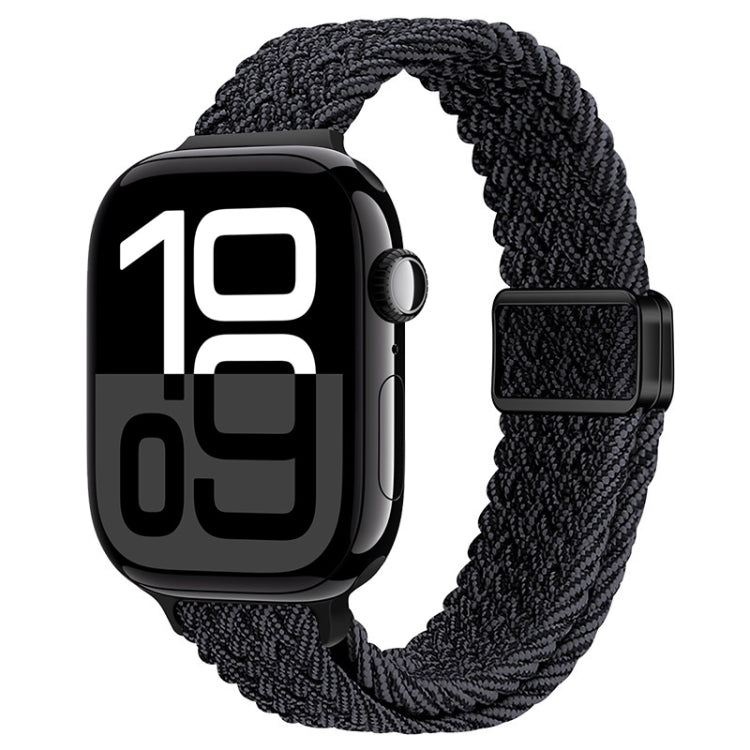 Cinturino per orologio sottile in nylon intrecciato con fibbia magnetica, For Apple Watch Series 10 42mm