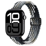 Cinturino per orologio sottile in nylon intrecciato con fibbia magnetica, For Apple Watch Series 10 42mm