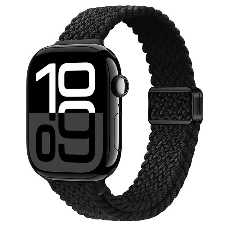 Cinturino per orologio sottile in nylon intrecciato con fibbia magnetica, For Apple Watch Series 10 42mm