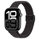 Cinturino per orologio sottile in nylon intrecciato con fibbia magnetica, For Apple Watch Series 10 42mm