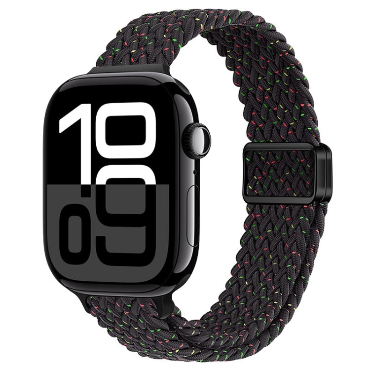 Cinturino per orologio sottile in nylon intrecciato con fibbia magnetica, For Apple Watch Series 10 42mm