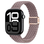 Cinturino per orologio sottile in nylon intrecciato con fibbia magnetica, For Apple Watch Series 10 42mm
