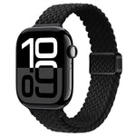 Cinturino per orologio sottile in nylon intrecciato con fibbia magnetica, For Apple Watch Series 10 46mm