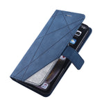 Custodia in pelle con supporto per iPhone XS Max