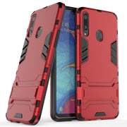Custodia antiurto in TPU per Samsung Galaxy A20s con supporto