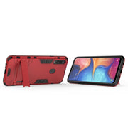Custodia antiurto in TPU per Samsung Galaxy A20s con supporto