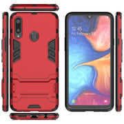 Custodia antiurto in TPU per Samsung Galaxy A20s con supporto