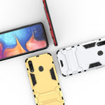 Custodia TPU antiurto Samsung Galaxy A20s con supporto