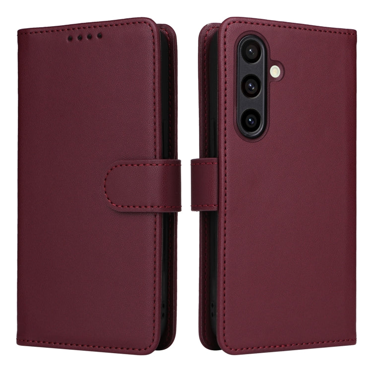 BETOPNICE BN-005 Custodia per telefono in vera pelle imitazione staccabile 2 in 1, For Galaxy S25 5G, For Galaxy S25+ 5G, For Galaxy S25 Ultra 5G, For Galaxy S24 FE 5G