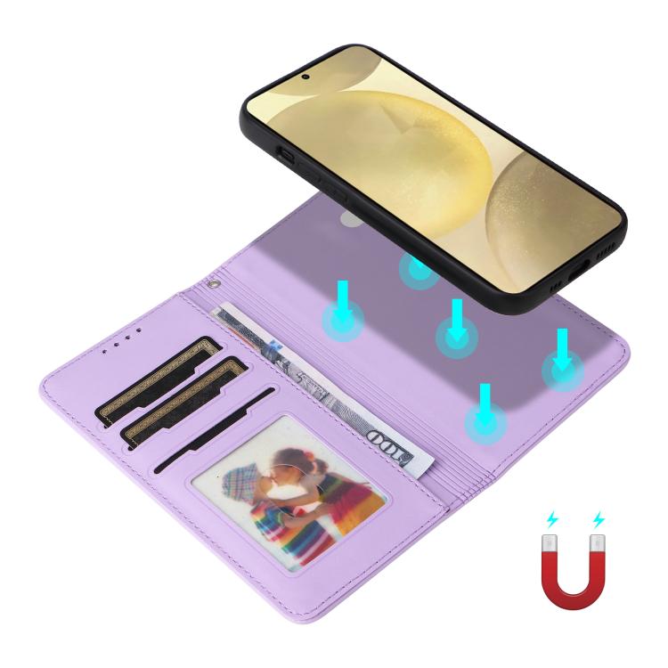 BETOPNICE BN-005 Custodia per telefono in vera pelle imitazione staccabile 2 in 1, For Galaxy S25 5G, For Galaxy S25+ 5G, For Galaxy S25 Ultra 5G, For Galaxy S24 FE 5G
