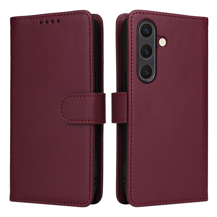 BETOPNICE BN-005 Custodia per telefono in vera pelle imitazione staccabile 2 in 1, For Galaxy S25 5G, For Galaxy S25+ 5G, For Galaxy S25 Ultra 5G, For Galaxy S24 FE 5G
