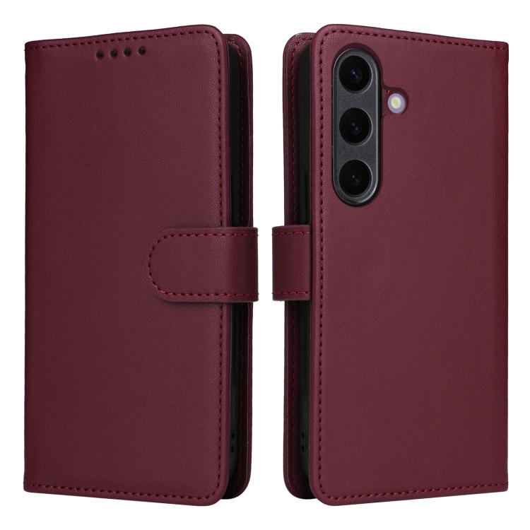 BETOPNICE BN-005 Custodia per telefono in vera pelle imitazione staccabile 2 in 1, For Galaxy S25 5G, For Galaxy S25+ 5G, For Galaxy S25 Ultra 5G, For Galaxy S24 FE 5G