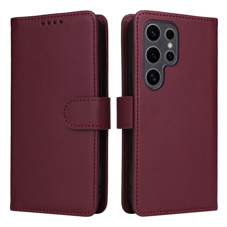 BETOPNICE BN-005 Custodia per telefono in vera pelle imitazione staccabile 2 in 1, For Galaxy S25 5G, For Galaxy S25+ 5G, For Galaxy S25 Ultra 5G, For Galaxy S24 FE 5G