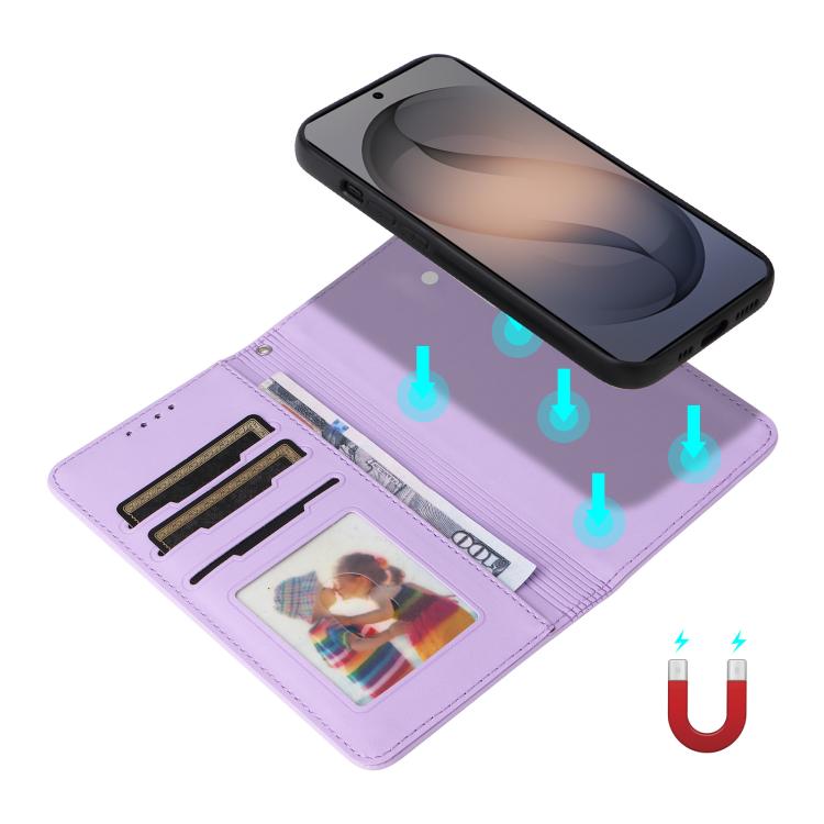 BETOPNICE BN-005 Custodia per telefono in vera pelle imitazione staccabile 2 in 1, For Galaxy S26+ 5G, For Galaxy S26 Ultra 5G, For Galaxy S26 5G, For Galaxy S25 Edge 5G