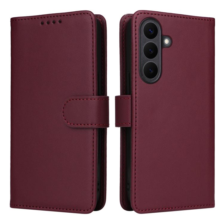 BETOPNICE BN-005 Custodia per telefono in vera pelle imitazione staccabile 2 in 1, For Galaxy S26+ 5G, For Galaxy S26 Ultra 5G, For Galaxy S26 5G, For Galaxy S25 Edge 5G