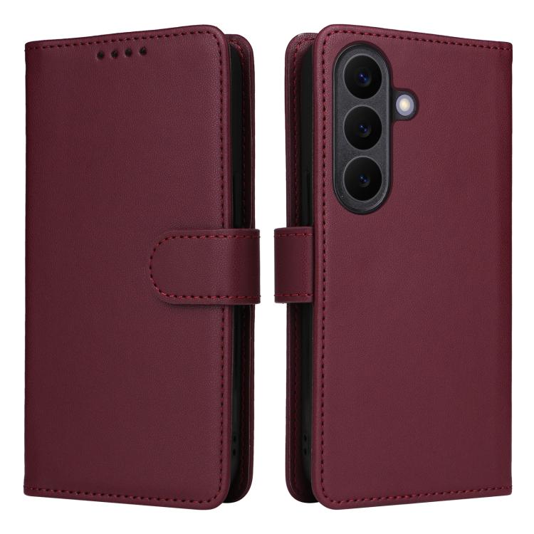 BETOPNICE BN-005 Custodia per telefono in vera pelle imitazione staccabile 2 in 1, For Galaxy S26+ 5G, For Galaxy S26 Ultra 5G, For Galaxy S26 5G, For Galaxy S25 Edge 5G